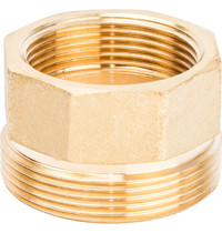 Разъемное соединение американка Stout SFT-0044-000112 1 1/2 дюйма (уплотнение под гайкой по плоскости, с внутренней и наружной резьбой)