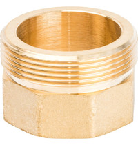 Разъемное соединение американка Stout SFT-0044-000112 1 1/2 дюйма (уплотнение под гайкой по плоскости, с внутренней и наружной резьбой)