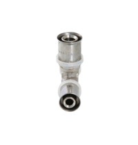Пресс-тройник Valtec VTm.231.N.261626 26мм х 16мм х 26мм (пресс)