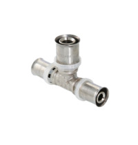 Пресс-тройник Valtec VTm.231.N.261626 26мм х 16мм х 26мм (пресс)