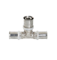 Пресс-тройник Valtec VTm.231.N.261626 26мм х 16мм х 26мм (пресс)