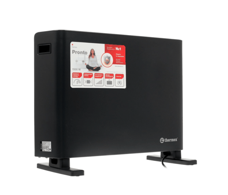 Конвектор электрический Thermex Pronto 1500М Black ЭдЭБ01360