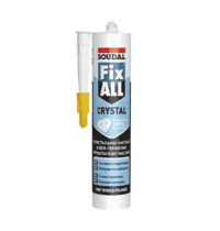 Клей-герметик гибридный Soudal Fix All Crystal 119130 290мл (идеально-прозрачный)