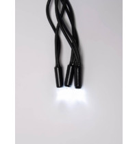 Гирлянда бахрома светодиодная Uniel ULD-B3010-200/TBK WHITE UL-00003935 IP67 3м (с эффектом мерцания, белый свет)