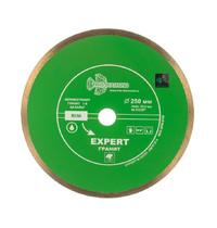 Диск отрезной алмазный Trio-Diamond Эксперт Гранит hot press EG357 250мм х 8мм х 25,4мм х 2.4 мм (сплошной)