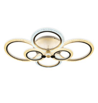 Светильник потолочный светодиодный Ambrella light FA4065/6 WH 4200К/3000/6400К+3000К 65Вт 645мм х 450мм х 120мм (с пультом управления, белый)