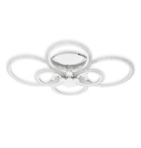 Светильник потолочный светодиодный Ambrella light FA4065/6 WH 4200К/3000/6400К+3000К 65Вт 645мм х 450мм х 120мм (с пультом управления, белый)