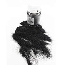 Блестки декоративные Luxart Glitter 0,1кг (черный голографический)
