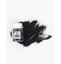 Блестки декоративные Luxart Glitter 0,1кг (черный голографический)