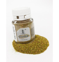 Блестки декоративные Luxart Glitter 0,05кг (золотой голографический)