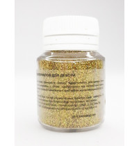 Блестки декоративные Luxart Glitter 0,05кг (золотой голографический)