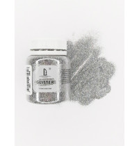 Блестки декоративные Luxart Glitter 0,1кг (серебро)
