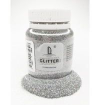Блестки декоративные Luxart Glitter 0,1кг (серебро)