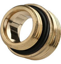 Переходник для радиаторов Stout SFT-0049-000002 1/2 х 3/4 дюйма (резьба наружная-наружная)