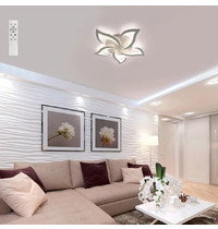 Светильник светодиодный управляемый Estares Ella 5F-APP 622х80-WHITE/WHITE-220-IP20 УУ000004400 70Вт