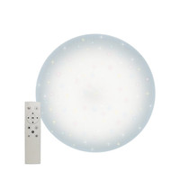 Светильник настенно-потолочный светодиодный Uniel ULI-D214 72W/SW/50 SATURN UL-00004197 3000К/4000К/6500К (накладной, диммируемый, с пультом)