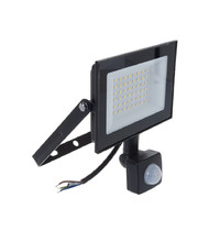 Прожектор светодиодный Uniel ULF-F62 UL-00007126 50Вт 6500К (с датчиком движения и освещенности, дневной свет, черный)