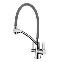 Смеситель для кухни Lemark Comfort LM3071C-Gray