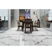 Керамогранит Laparet Statuario Crown 60см x 60см (белый, полированный)