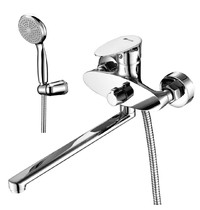 Смеситель для ванны Lemark Nero LM0251C (с длинным изливом)