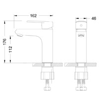 Смеситель для раковины Lemark Point LM0306C