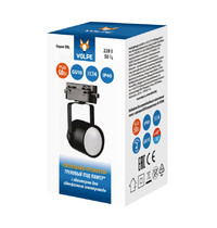 Светильник-прожектор трековый Volpe UBL-Q321 GU BLACK UL-00007424 GU10 (корпус черный)