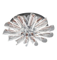 Светильник управляемый светодиодный Estares Lumiera R-610х125-RC-CHROME/GOLD/CLEAR-220-IP20 УУ000003795 90Вт