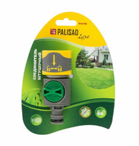 Соединитель для шланга Palisad Luxe 66248 (штуцерный, с переключателем)