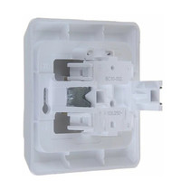 Выключатель Schneider Electric СП Этюд BC10-002B 87917 10А (2-клавишный, белый)