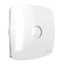 Вентилятор вытяжной DiCiTi RIO 4C Ivory D100мм (осевой, с обратным клапаном, декоративный)