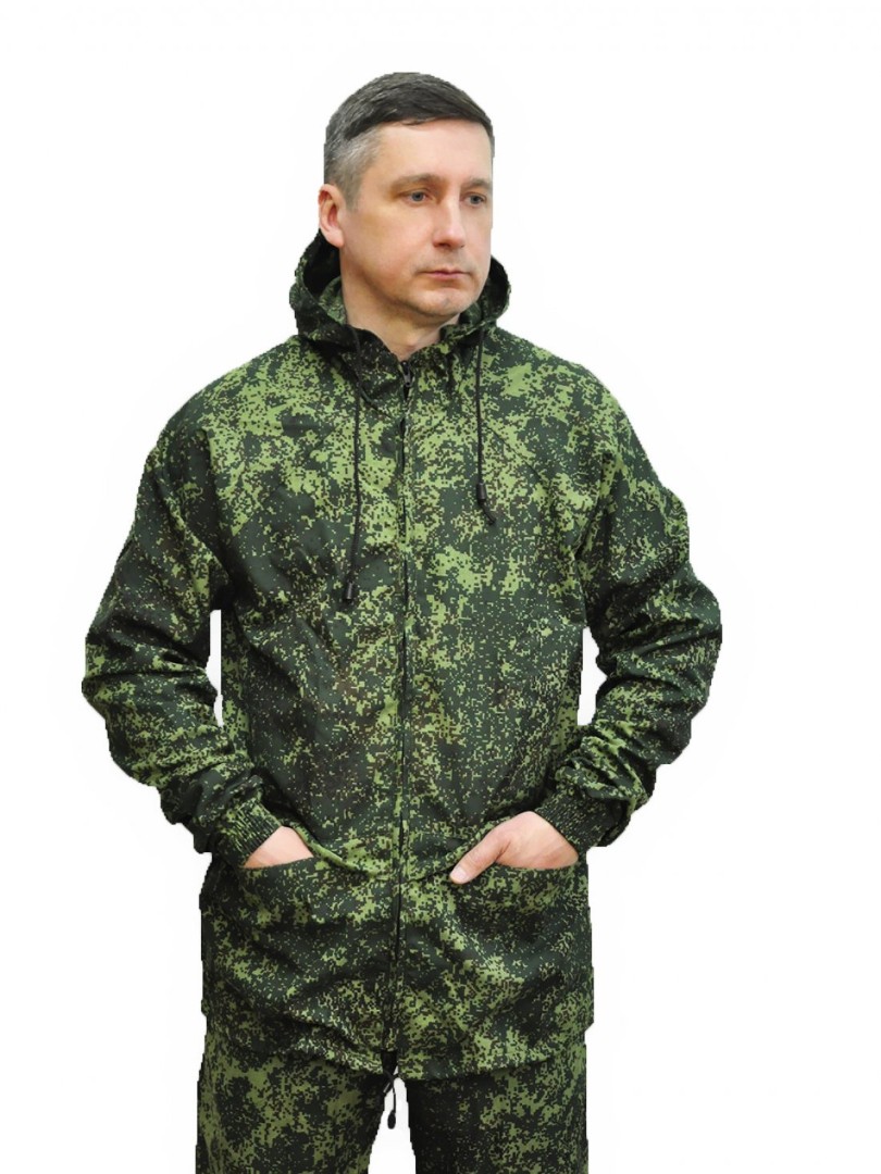 Костюм рабочий Комбат (бязь, зеленый, цифра, размер 48-50, рост 170-176см)