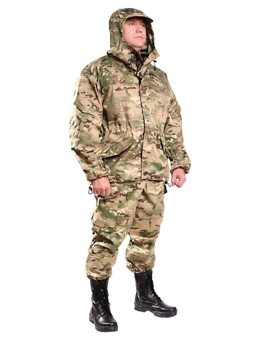 Костюм рабочий Спецодежда 37 Горка new СОЛКОМ00203 (летний, цвет мультикам, ткань смесовая, размер 52-54, рост 182-188)
