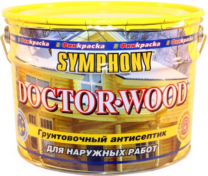 Антисептик грунтовочный Symphony Doctor Wood 1/0.9л