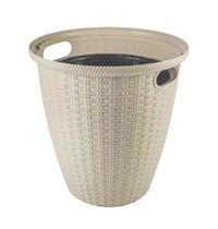 Кашпо для цветов InGreen Rattan ING50020АЙВ D328 20л (напольное, слоновая кость)