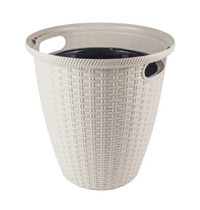 Кашпо для цветов InGreen Rattan ING50030АЙВ D380 М30л (напольное, сливочный)