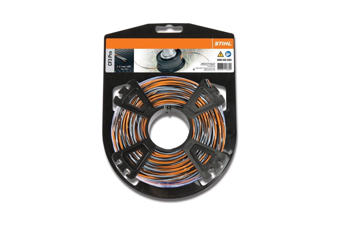 Косильная струна Stihl СF3 Pro 7028-871-0433 2,7 мм х 15 м