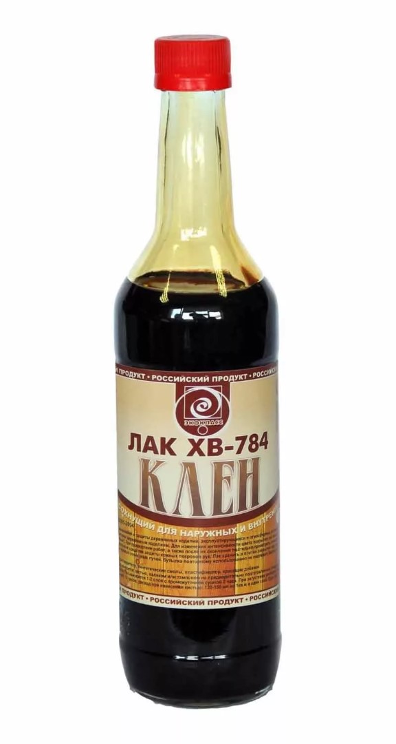 Лак для дерева Класс ХВ-784 0,5л (глянцевый, перхлорвиниловый, клен)