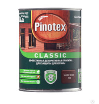 Пропитка декоративная для защиты древесины Pinotex Classic 5195427 1л (тик)