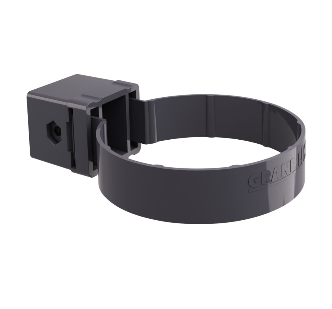 Хомут трубы Grand Line Premium Kliker 254877 графит RAL7024