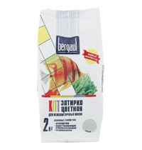 Затирка для межплиточных швов Bergauf Kitt 06637 2кг (серая)
