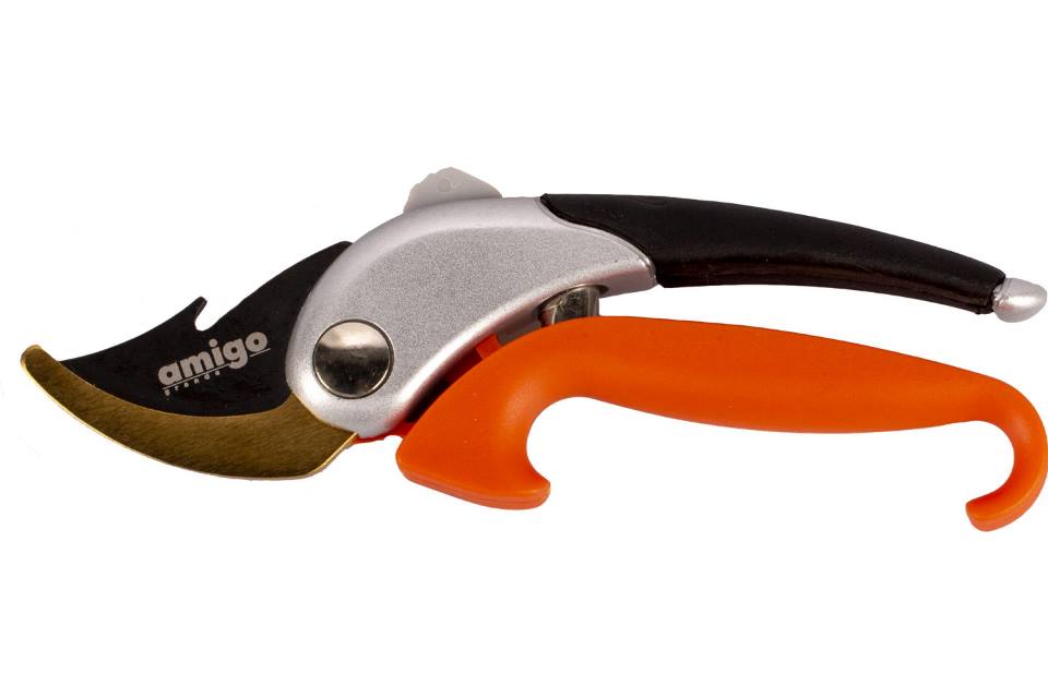 Секатор садовый плосткостной Amigo 76412 205 мм