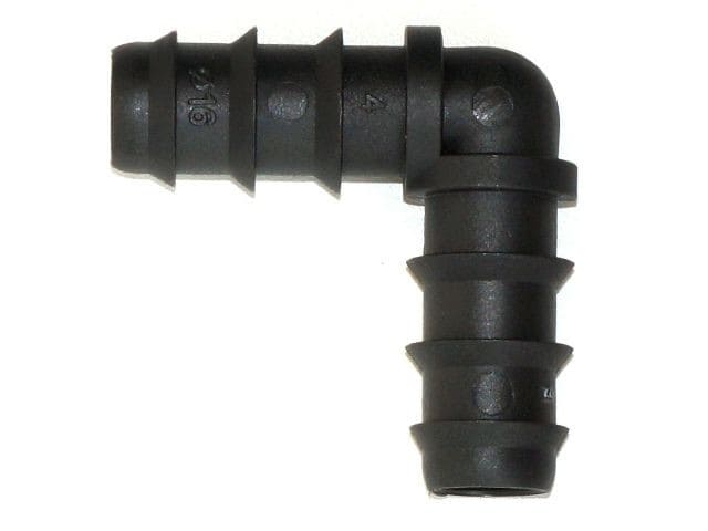 Штуцер соединительный для капельной трубки Argo Rain Poly 16 EC0116 (угловой)