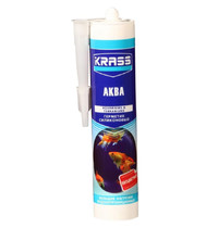 Герметик силиконовый для аквариумов Krass Аква 0005345 300мл (бесцветный)