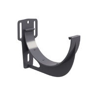 Кронштейн желоба Grand Line Slider Классика 120 254869 (ПВХ, графит RAL7024)