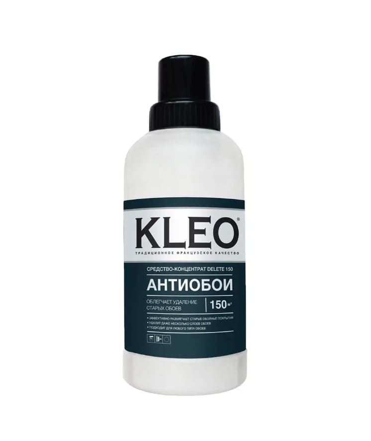 Смывка для обоев Kleo Delete 150 Антиобои 500г