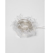 Гирлянда светодиодная Uniel Звездочки ULD-S0280-020/DTA White IP20 07920 2,8 м (с контроллером, 20 светодиодов, белый свет, провод прозрачный)