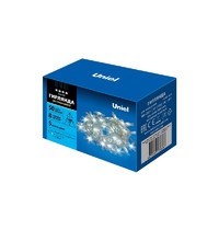 Гирлянда светодиодная Uniel Снежинки-2 ULD-S0500-050/DTA White IP20 UL-00007196 5 м (50 светодиодов, белый свет, провод прозрачный)