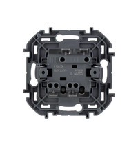 Выключатель Legrand Ispiria 673622 (2-клавишный, алюминий)