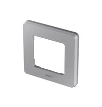 Рамка для розетки Legrand Inspiria 673932 (1-местная, алюминий)