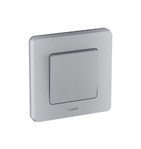 Рамка для розетки Legrand Inspiria 673932 (1-местная, алюминий)